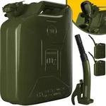 MONZANA&reg; 20L Metallkanister 3er-Set - Gr&uuml;n