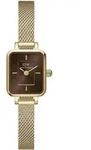 Daniel Wellington Damenuhr Daniel Wellington Quadro Mini Evergold Amber 15 Damenuhr