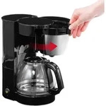 Cloer 5019 Filterkaffeemaschine f&uuml;r 8 Tassen, Warmhaltefunktion, Tropfstopp &