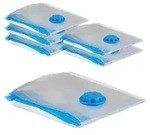 Relaxdays Vakuumbeutel, 6er Set, XL Kompressionst&uuml;ten Reise, Kleidung & Decken,