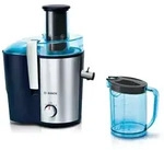 Bosch MES3500 Entsafter blau/silber - Schwarz/Silber