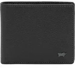 Portemonnaie THEO RFID Geldb&ouml;rse 4+4 Kartenf&auml;cher schwarz Herren - Leder -...