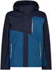 Cmp Man Jacket Zip Hood Detachable Inn.jacket B.blue-Petrol B.blue-Petrol 48