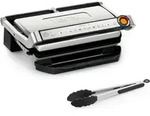 Tefal OptiGrill + XL GC728D10, Schwarz, Edelstahl, Rechteckig, Tasten, 800 cm2, 400 x