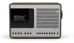 REVO SuperConnect DAB+ / FM / Bluetooth Internet Radio Walnuss-Silber - Silber/Braun