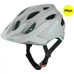 Alpina Sports APAX JR. MIPS, Halber Helm, Hartschalenbau, Helmvisier, Matt - Grau