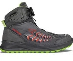 Lowa FERROX GTX MID JR Multifunktionsschuh Wanderschuh Kinder dunkelgrau 25 -...