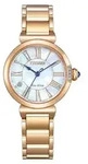 Citizen Damen Armbanduhr EM1063-89D Elegance Solar Eco Drive - Silber