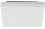 Prios Artin LED-Deckenlampe, eckig, 22 cm - Wei&szlig;