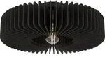 PALOMBAIA Wand-/Deckenleuchte Lampe Beleuchtung - H17,5 x &Oslash;50 cm - schwarz - 1X40W