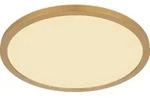 Globo Lighting Deckenleuchte Kunststoff messingfarben matt, LED - Schwarz