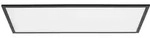 Lindby LED-Panel Lamin, schwarz, 80 cm, CCT, dimmbar, Remote - Schwarz
