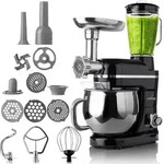 Lehmann Mastic, Planetarische K&uuml;chenmaschine, Fleischwolf, Mixer - 3 in 1, 1300 W, 6
