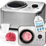 ProfiCook Eismaschine und Joghurtbereiter | Eis in 20 min. | f&uuml;r bis zu 1500ml 