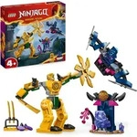 LEGO NINJAGO Arins Battle Mech, Ninja-Spielzeug f&uuml;r Kinder ab 4 Jahre mit Figuren