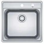 FRANKE BELL, BCX 610-51 Drehexcenterventil, Edelstahl - Silber