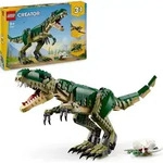 LEGO Creator T.Rex, 3-in-1-Dino zum Umbauen in einen Triceratops oder Pterodaktylus,
