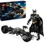 LEGO DC Batman: Batman Baufigur mit dem Batpod, Spielzeug zu den Filmen mit dem