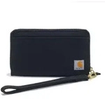 Portfel Carhartt Nylon Duck Lay-Flat Clutch Geldb&ouml;rse BLACK - Schwarz