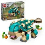 LEGO Jurassic World Baby Bumpy: Ankylosaurus, baubarer Spielzeug-Dinosaurier...