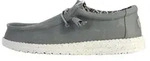 Hey Dude Wally Canvas Herren, Slip On, Sneaker, Textil, Hellgrau - Herrenschuhe