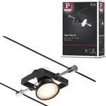 Paulmann CorDuo Seilsystem Mac II Einzelspot - Schwarz/Silber