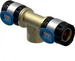 Geberit GE FlowFit, T-St&uuml;ck, IG, Rotguss, d40 x Rp3/4 x 40mm, 1 Stk.