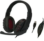 LogiLink HS0033, Kabelgebunden, Anrufe/Musik, 20 - 20000 Hz, 365 g, Kopfh&ouml;rer,