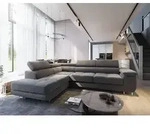 Masseno Ecksofa SELVA L-S mit Schlaffunktion L-Form, Sofa mit Bettkasten,