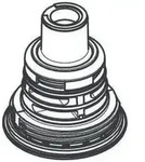 hansgrohe Umsteller kpl., Chrom - Wei&szlig;
