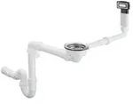 Hansgrohe Manuelle Ab- und &Uuml;berlaufgarnitur 660 43921800