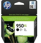 HP 950XL Schwarz Original Druckerpatrone mit hoher Reichweite, Schwarz, Tinte auf