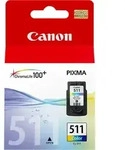 Canon CL-511 C/M/Y Farbtinte, Cyan, Magenta, Gelb, Tinte auf Pigmentbasis, 1