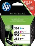 HP 364 4-pack Black/Cyan/Magenta/Yellow Original Ink Cartridges SD534EE,