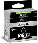 Lexmark 105XL, Schwarz, Tinte auf Pigmentbasis, 1 St&uuml;ck(e)