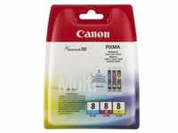 Canon 0621B036 CLI-8 Tintenpatrone MultiPack C,M,Y Blister 3x13ml VE=3 für Canon