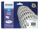 Epson Tower of Pisa Tintenpatrone 79XL Cyan, High (L) Yield, Cyan, 17,1 ml, 1