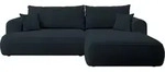 Selsey Ovo - Ecksofa mit Schlaffunktion, Bettkasten, Ottomane rechts,