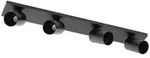 Arcchio Strahler Brinja, schwarz, 65 cm lang, &Oslash; 7 cm, 4-flg. - Schwarz