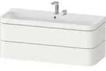Duravit M&ouml;belwaschtisch-Unterschrank Happy D.2 Plus 117,5x49cm, 2 Schubk., 2 HL, we