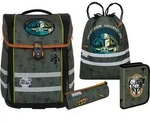 McNeill Schulranzen Ergo Perfecto Star Wars Schoolbag Set 5-teilig Mandalorian gr&uuml;n