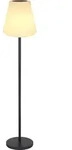 Globo Lighting Solarleuchte Metall schwarz matt, LED - Bunt