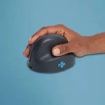 R-Go Tools Vertikale Maus R-Go HE Basic, Ergonomische maus, medium (Handl&auml;nge