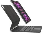 Belkin Pro Tastatur Case mit Trackpad f&uuml;r iPad Air 13" / iPad Pro 12.9", Schwarz,
