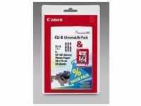 Canon 0621B015 CLI-8GP501 Tintenpatrone MultiPack C,M,Y + Papier GP-501 3x13ml...