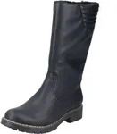 Rieker Y9191 00 Damen Warmfutter Winter-Stiefel Schwarz, Schwarz, Gr. 36 - Schwarz -