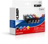 KMP Tintenpatrone für Canon PGI550BKXL, CLI551CXL Multipack