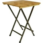 DEGAMO Stehtisch Partytisch Bartisch Stehbiertisch Z&Uuml;RICH 78x78cm quadratisch,...