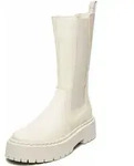 Steve Madden Stiefel Stiefel Leder - Beige - 39