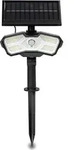 EASYmaxx KXK-600C, Au&szlig;enwand-/Bodenbeleuchtung, Schwarz, Acrylnitril-Butadien-Styrol